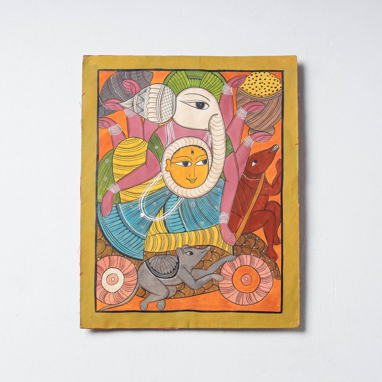  Handpainted Patua Painting by Laltu Chitrakar Online in India at iTokri.com 