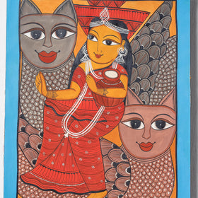  Handpainted Patua Painting by Laltu Chitrakar Online in India at iTokri.com 