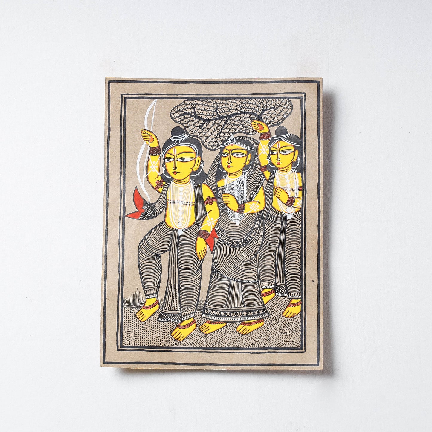  Handpainted Patua Painting by Laltu Chitrakar Online in India at iTokri.com 