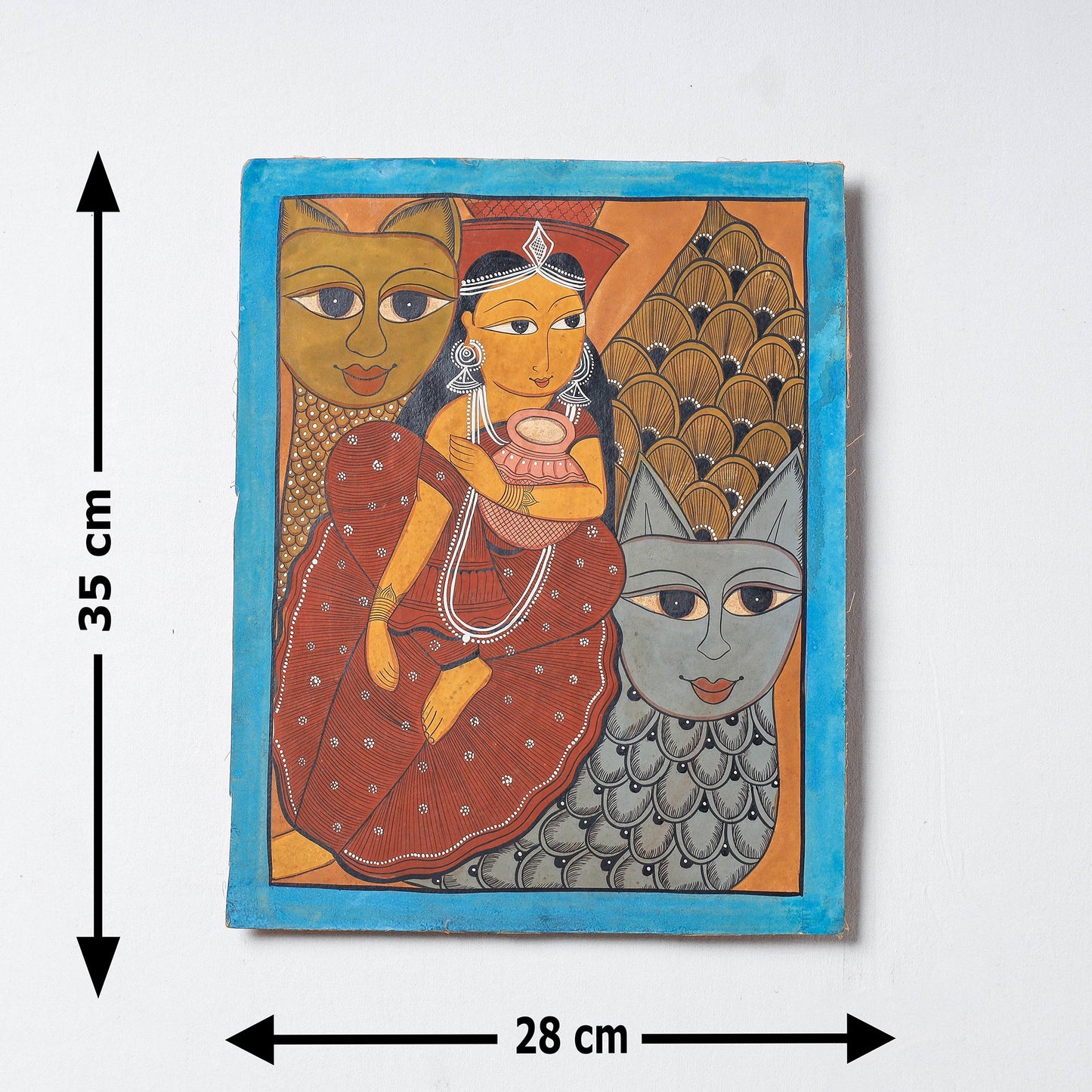  Handpainted Patua Painting by Laltu Chitrakar Online in India at iTokri.com 