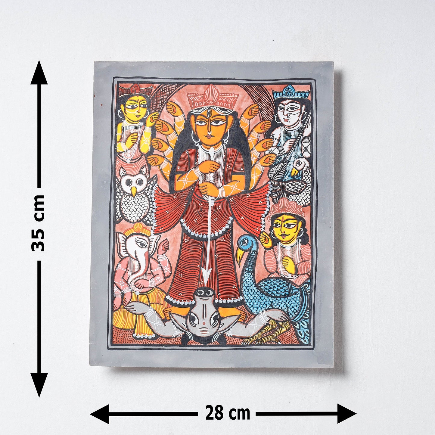  Handpainted Patua Painting by Laltu Chitrakar Online in India at iTokri.com 