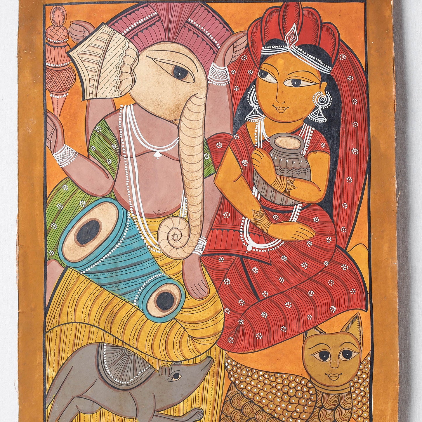  Handpainted Patua Painting by Laltu Chitrakar Online in India at iTokri.com 