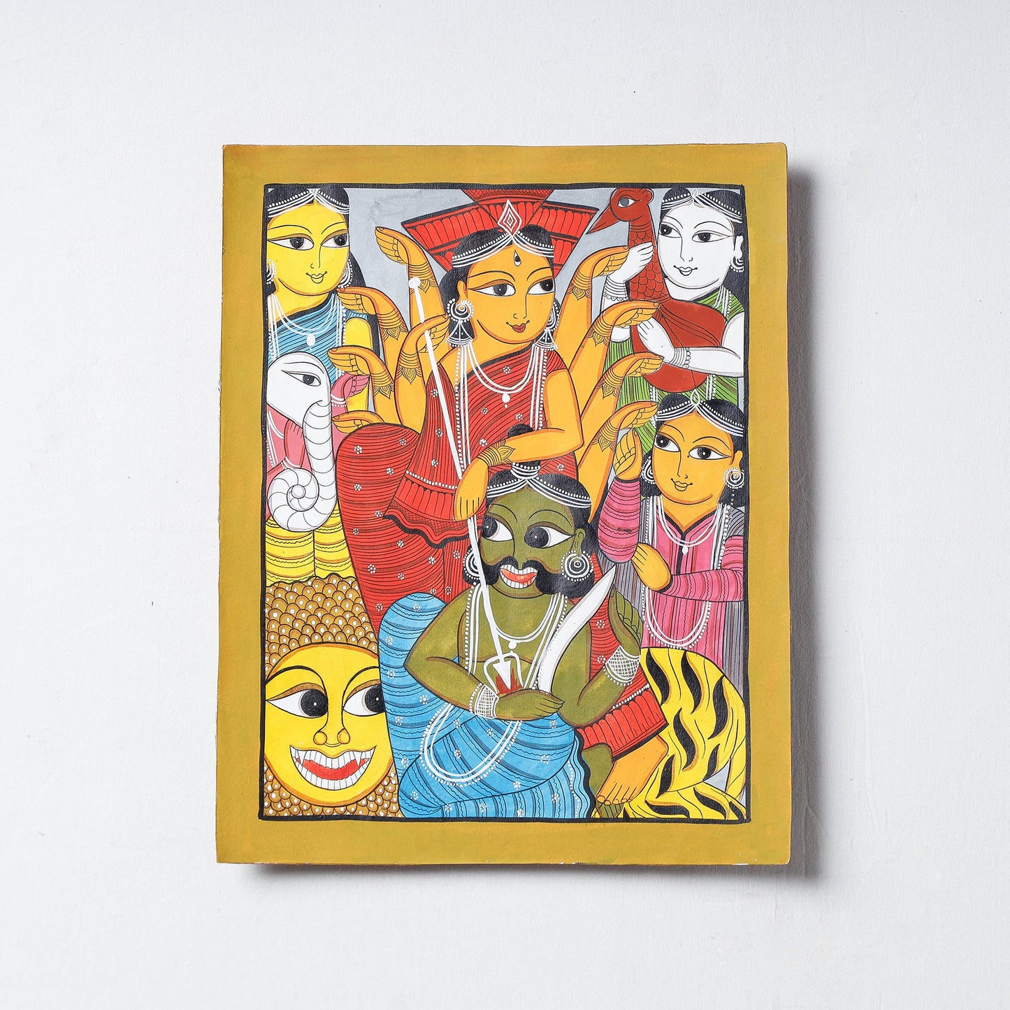  Handpainted Patua Painting by Laltu Chitrakar Online in India at iTokri.com 