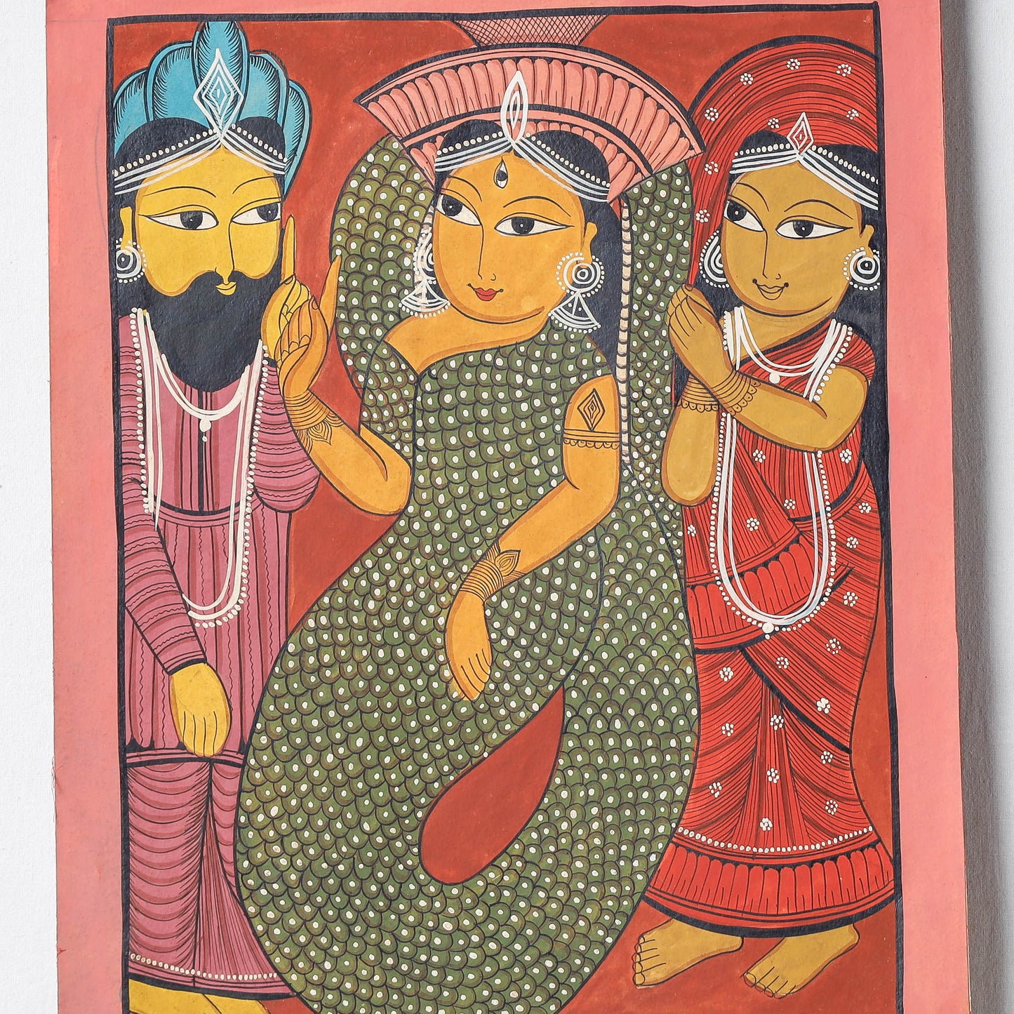  Handpainted Patua Painting by Laltu Chitrakar Online in India at iTokri.com 