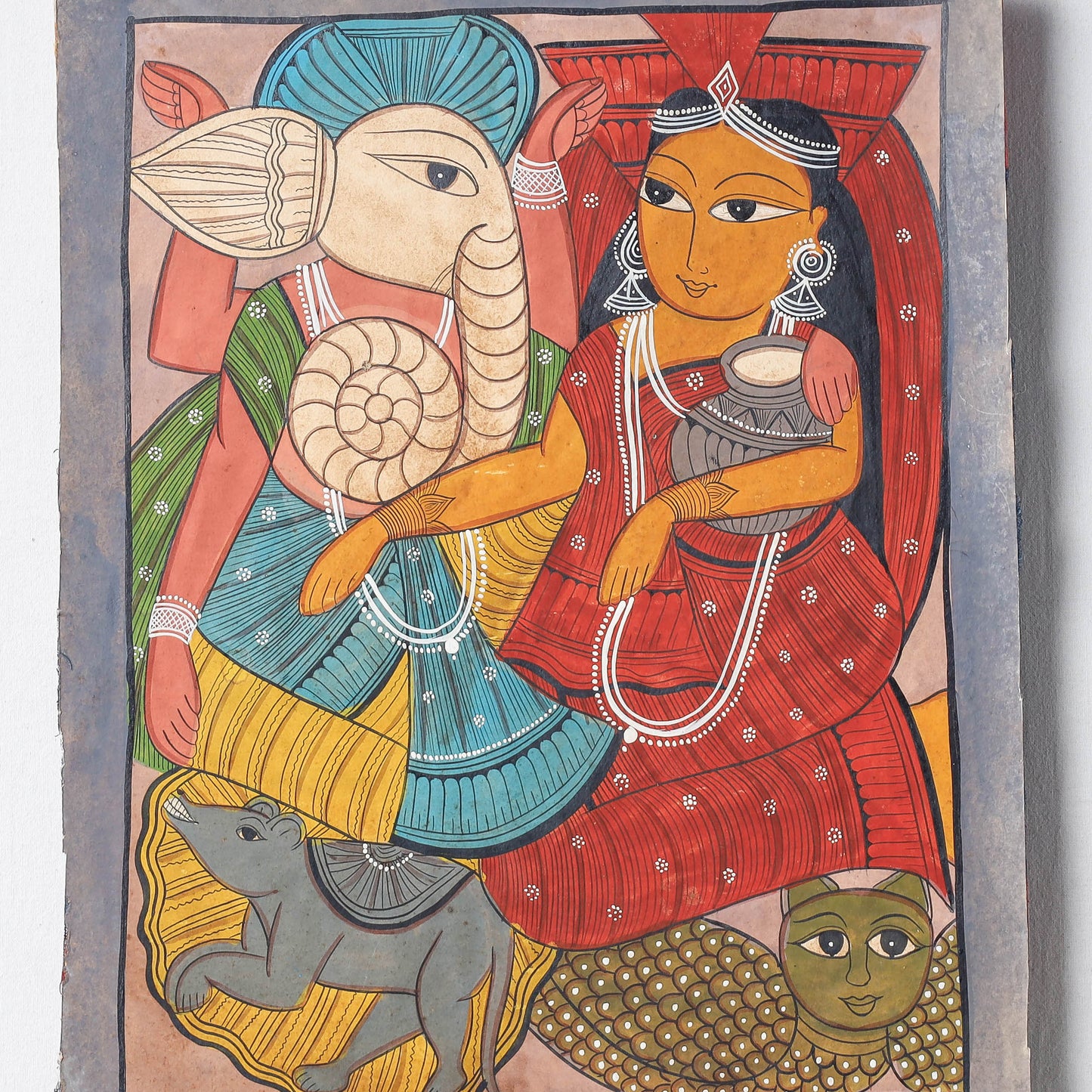  Handpainted Patua Painting by Laltu Chitrakar Online in India at iTokri.com 