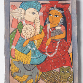  Handpainted Patua Painting by Laltu Chitrakar Online in India at iTokri.com 
