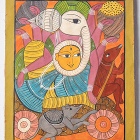  Handpainted Patua Painting by Laltu Chitrakar Online in India at iTokri.com 