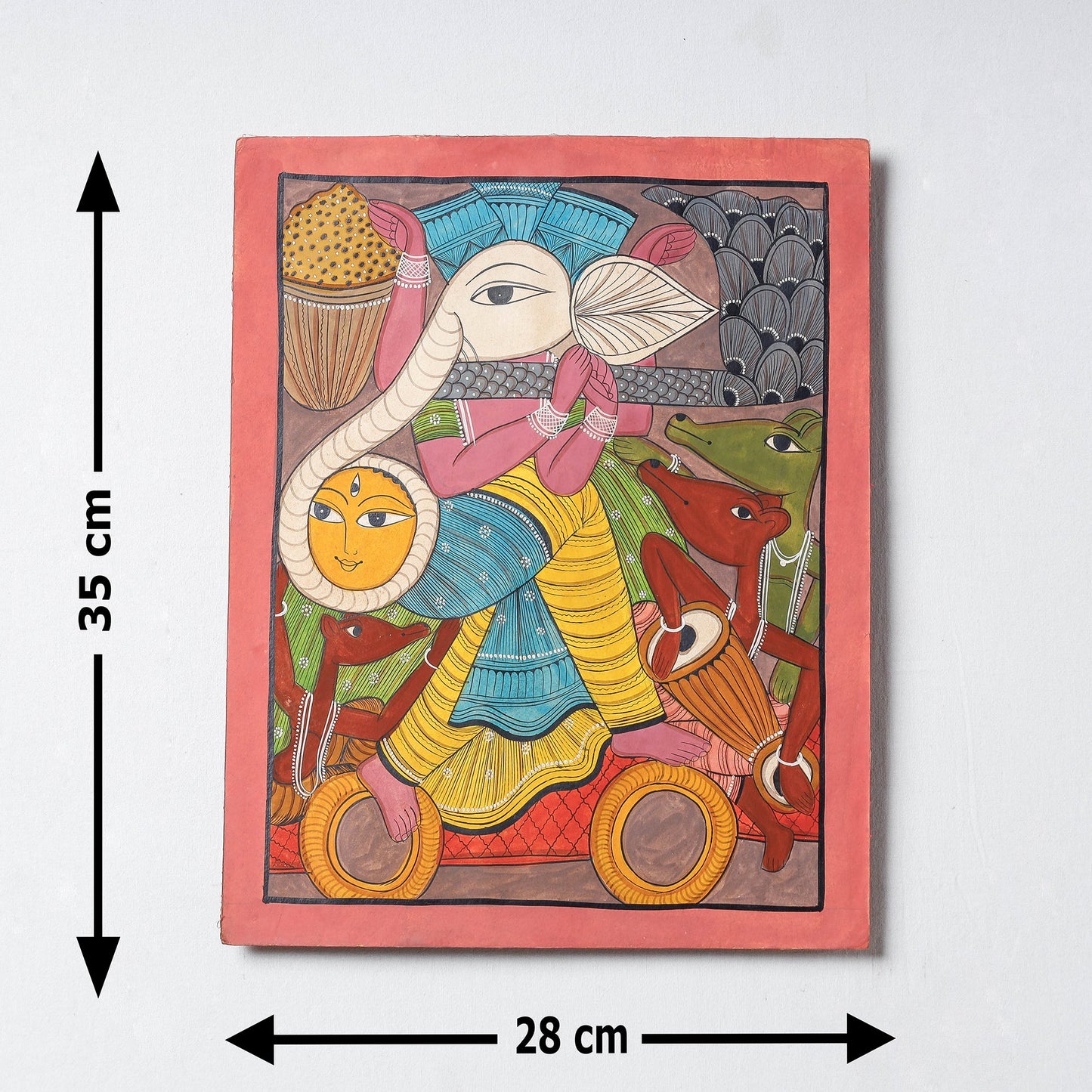  Handpainted Patua Painting by Laltu Chitrakar Online in India at iTokri.com 