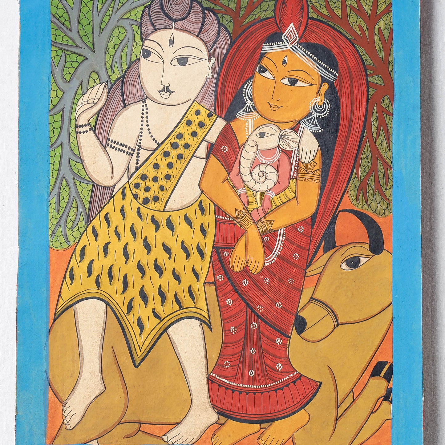  Handpainted Patua Painting by Laltu Chitrakar Online in India at iTokri.com 