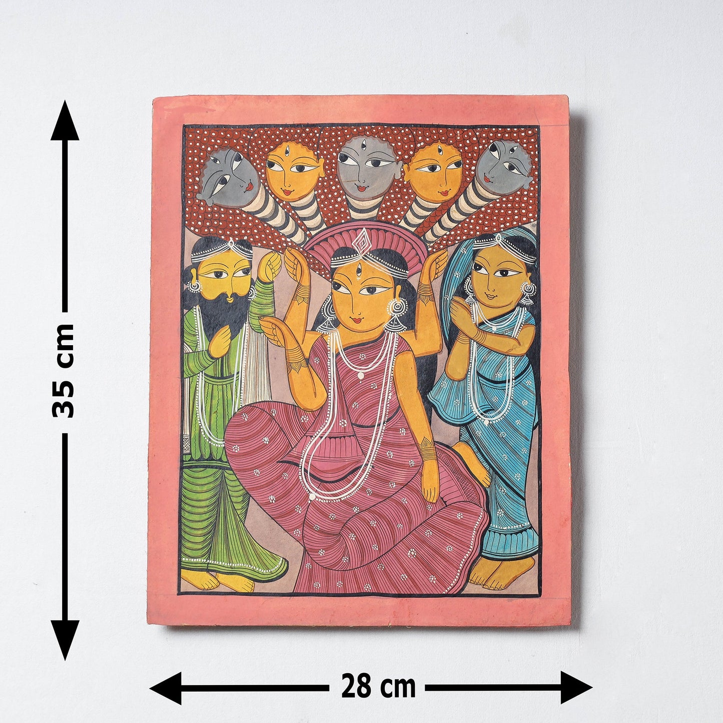  Handpainted Patua Painting by Laltu Chitrakar Online in India at iTokri.com 