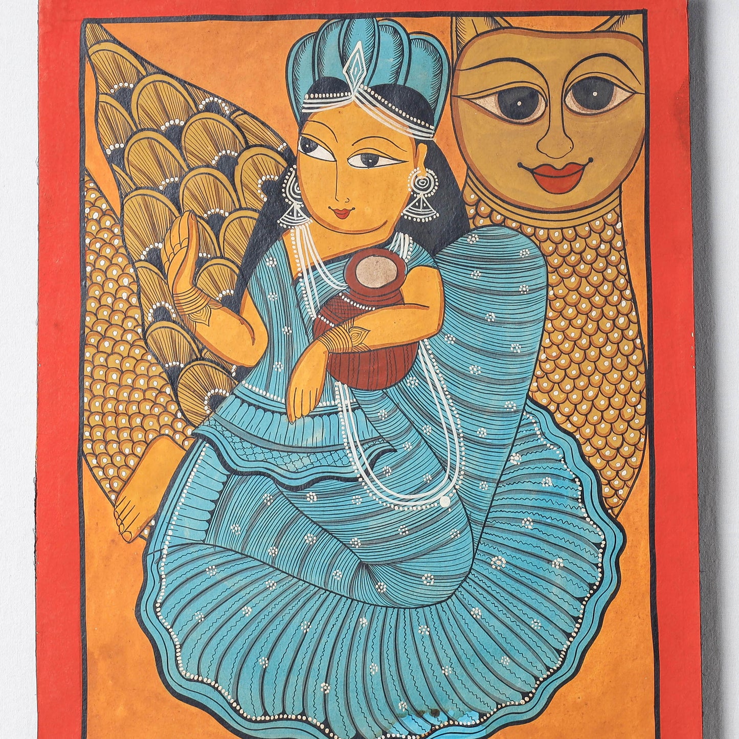  Handpainted Patua Painting by Laltu Chitrakar Online in India at iTokri.com 