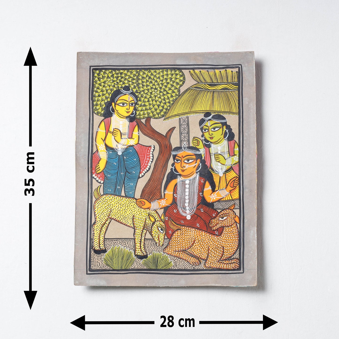  Handpainted Patua Painting by Laltu Chitrakar Online in India at iTokri.com 