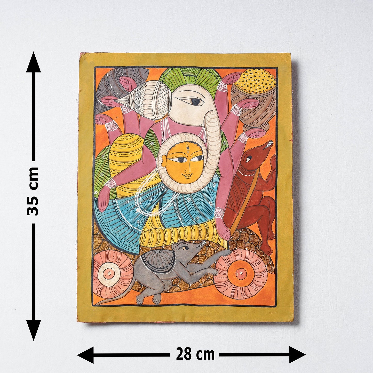  Handpainted Patua Painting by Laltu Chitrakar Online in India at iTokri.com 