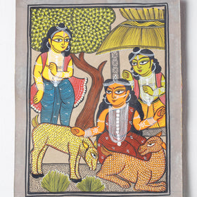  Handpainted Patua Painting by Laltu Chitrakar Online in India at iTokri.com 