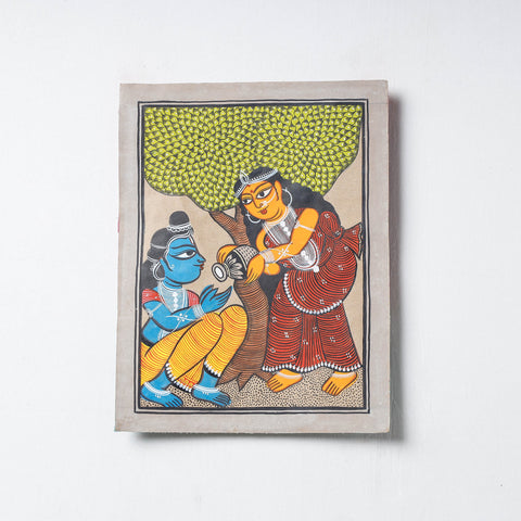  Handpainted Patua Painting by Laltu Chitrakar 