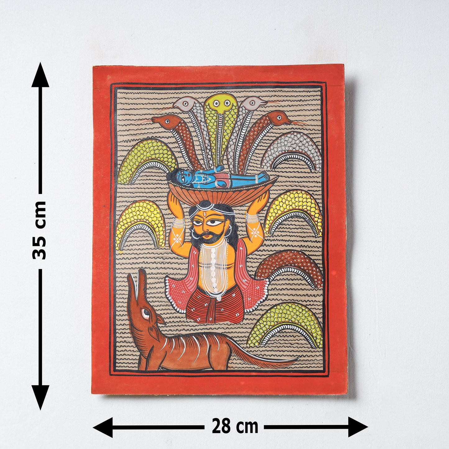  Handpainted Patua Painting by Laltu Chitrakar Online in India at iTokri.com 