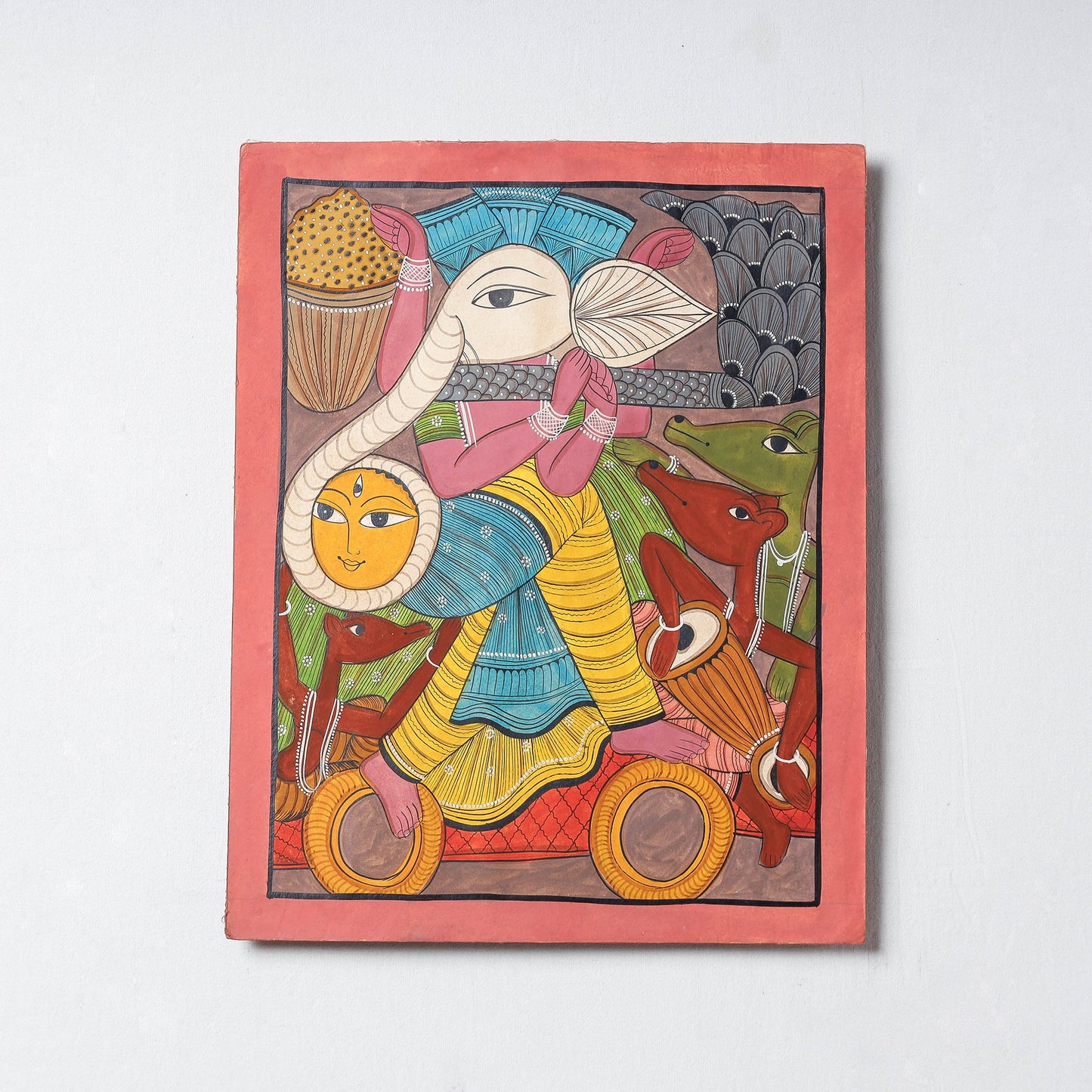  Handpainted Patua Painting by Laltu Chitrakar Online in India at iTokri.com 