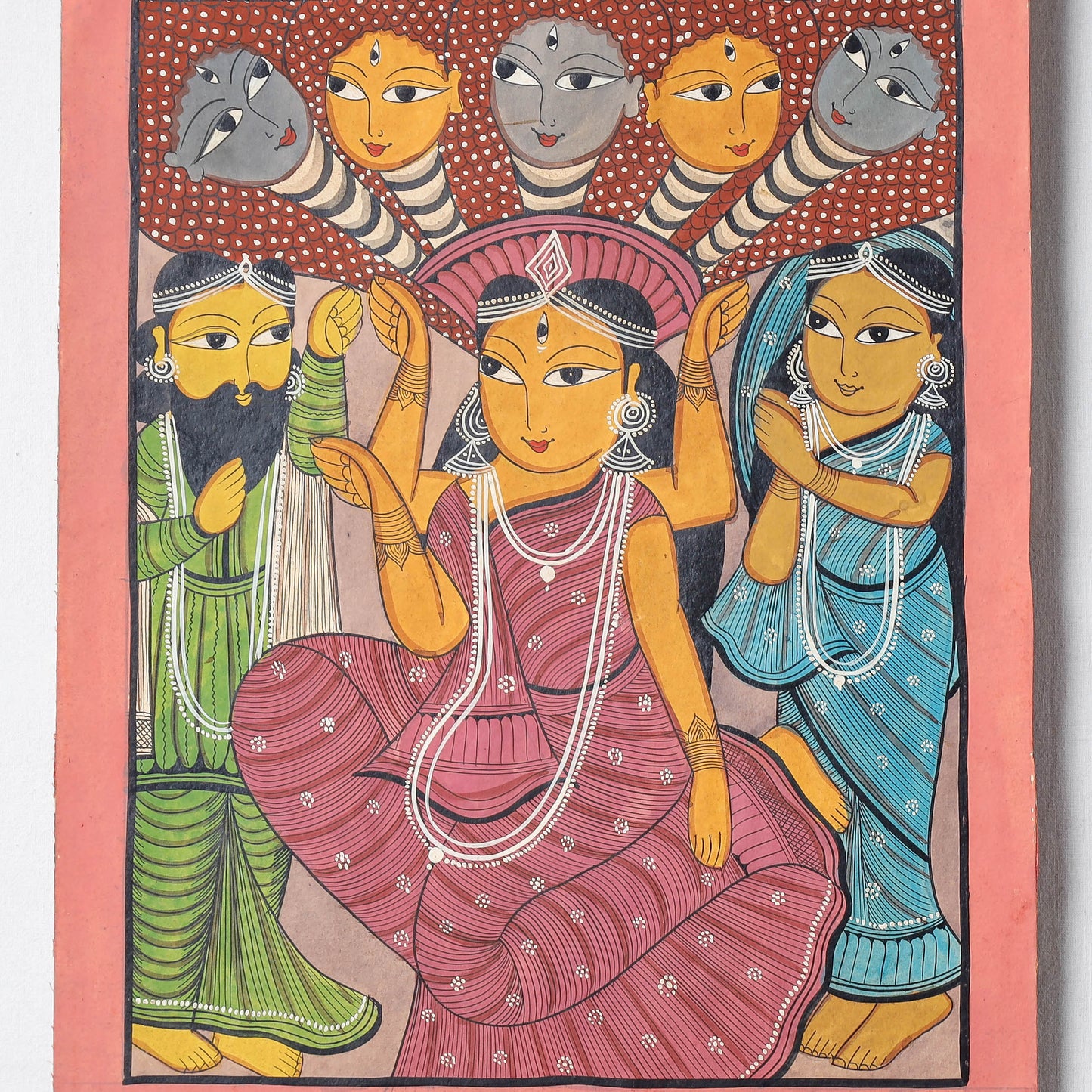  Handpainted Patua Painting by Laltu Chitrakar Online in India at iTokri.com 