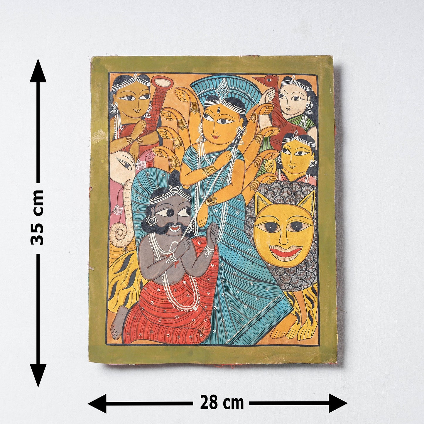  Handpainted Patua Painting by Laltu Chitrakar Online in India at iTokri.com 