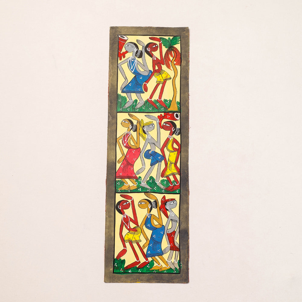  Handpainted Patua Painting by Laltu Chitrakar Online in India at iTokri.com 