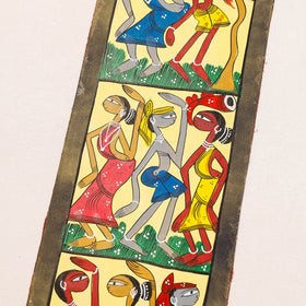  Handpainted Patua Painting by Laltu Chitrakar Online in India at iTokri.com 