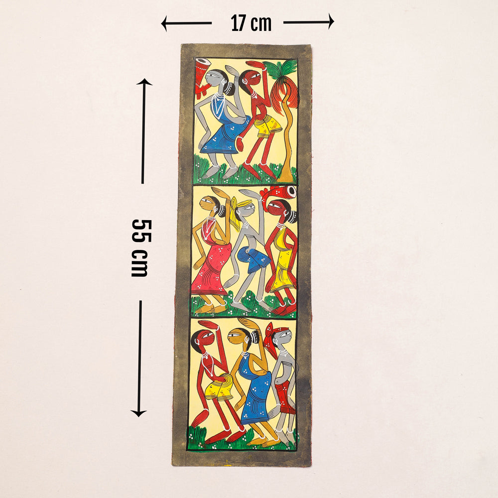  Handpainted Patua Painting by Laltu Chitrakar Online in India at iTokri.com 