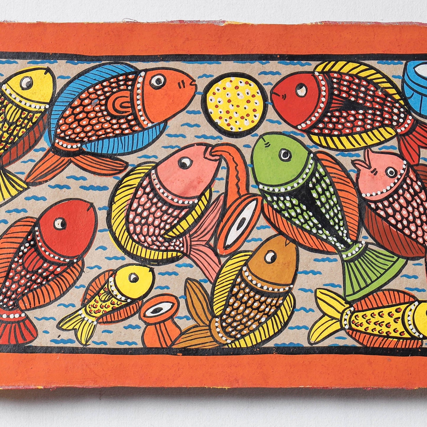  Handpainted Patua Painting by Laltu Chitrakar 