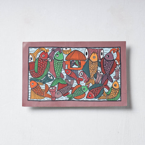  Handpainted Patua Painting by Laltu Chitrakar 