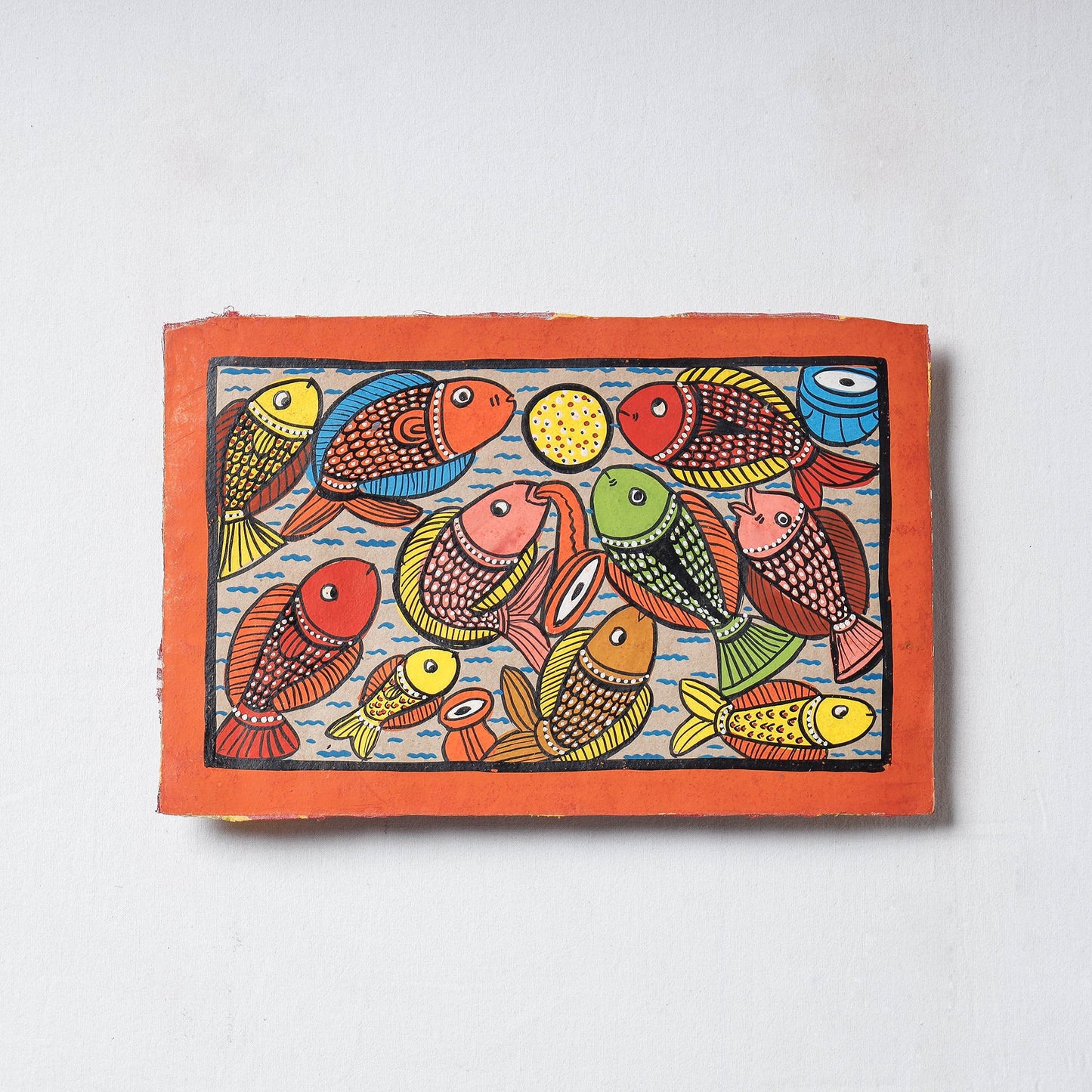  Handpainted Patua Painting by Laltu Chitrakar 