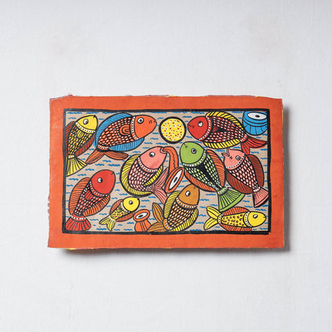  Handpainted Patua Painting by Laltu Chitrakar 