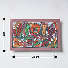  Handpainted Patua Painting by Laltu Chitrakar 