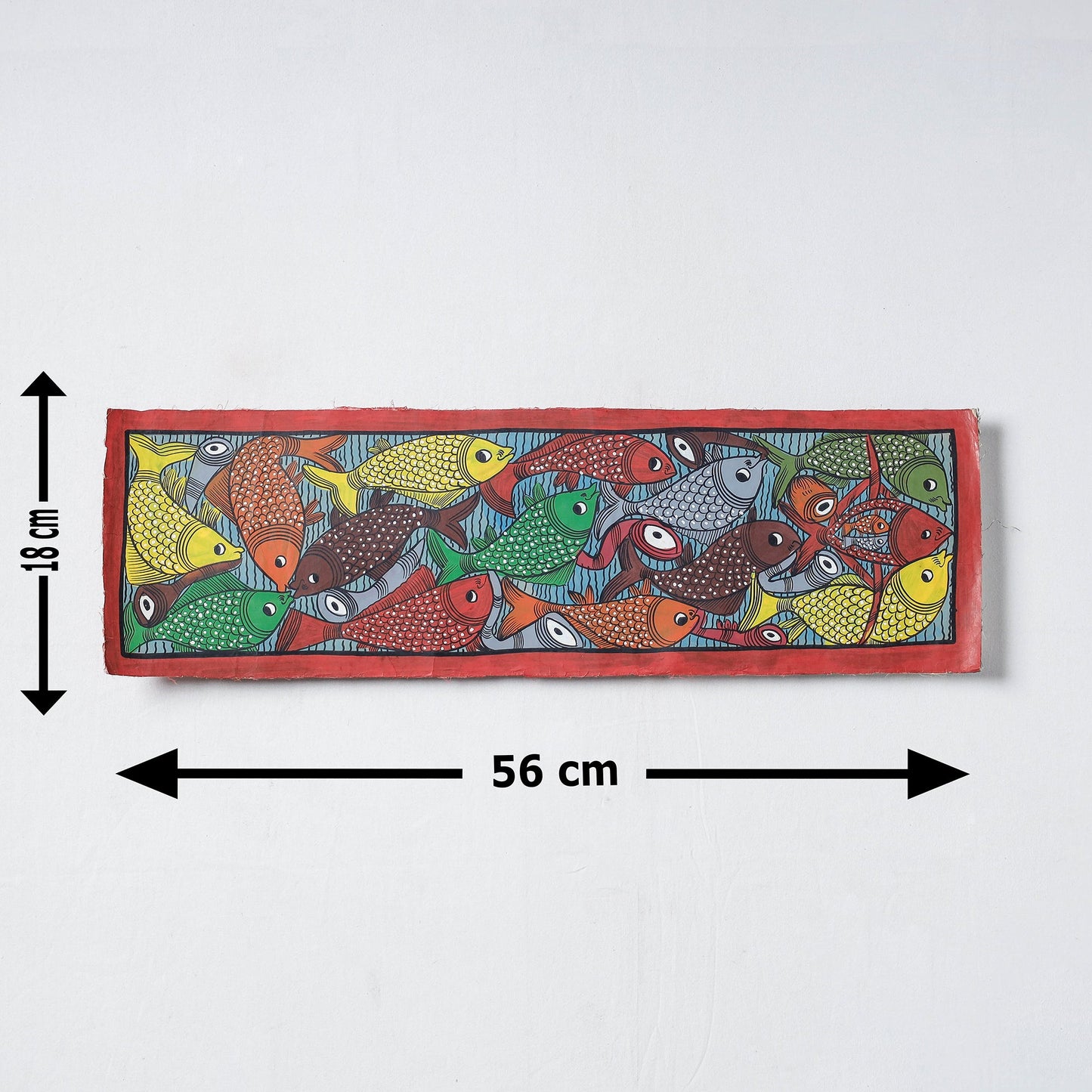  Handpainted Patua Painting by Laltu Chitrakar 