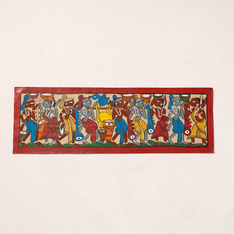  Handpainted Patua Painting by Laltu Chitrakar Online in India at iTokri.com 