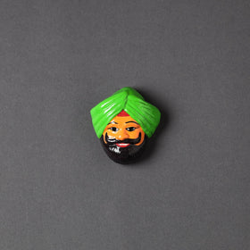  Handpainted Terracotta Face Magnet Online in India  
