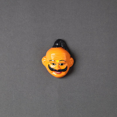  Handpainted Terracotta Face Magnet Online in India  