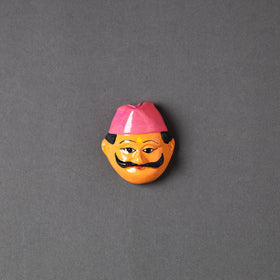 Handpainted Terracotta Face Magnet Online in India  