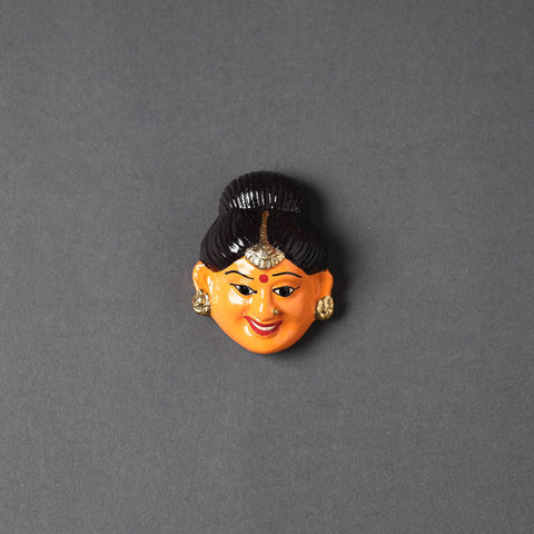  Handpainted Terracotta Face Magnet Online in India  