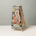  Handpainted Tholu Bommalata Leather Table Lamp (Big) 