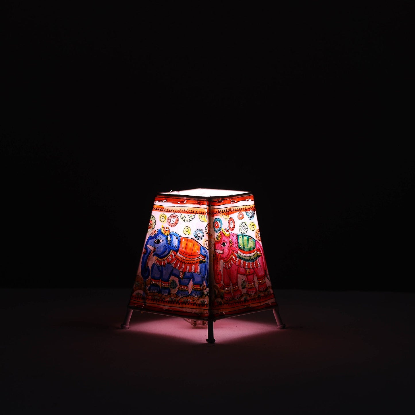  Tholu Bommalata Leather Table Lamp 
