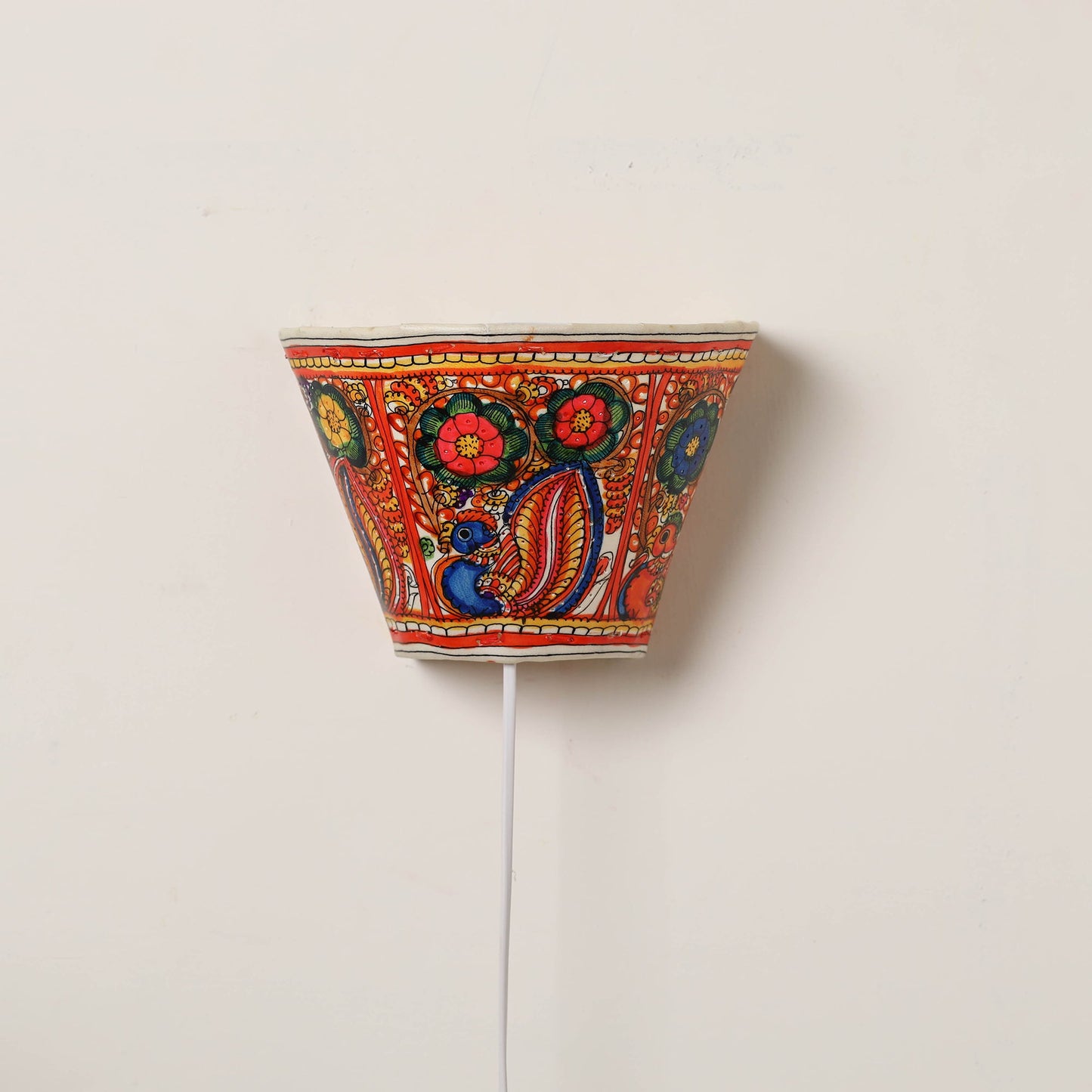  Tholu Bommalata Leather Wall Lamp 