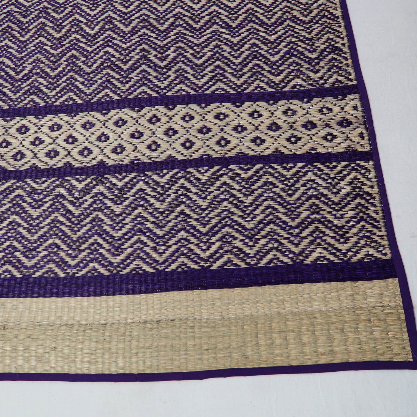  Handwoven Pattamadai Korai Grass Floor Mat 