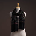Handwoven sozni hand embroidered merino wool kashmiri stole