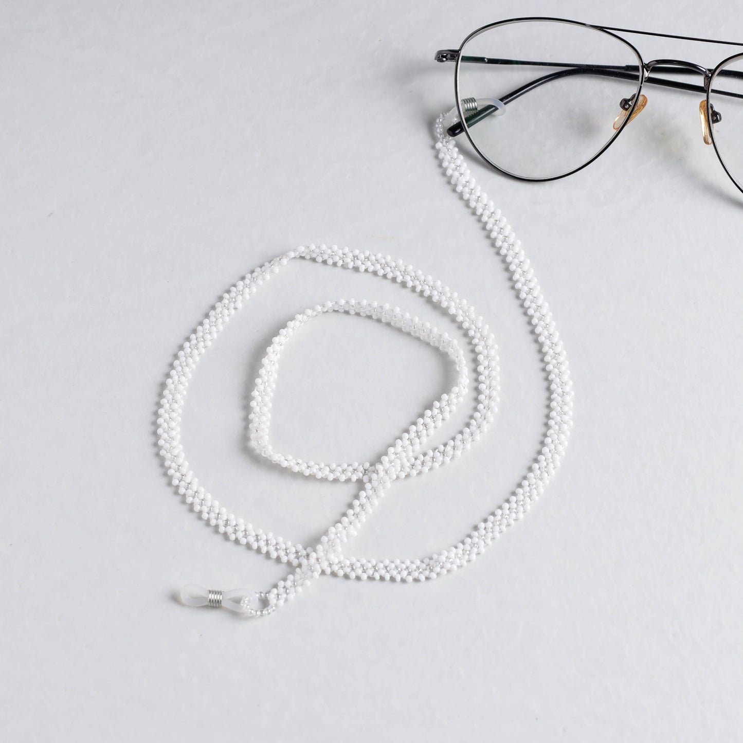 Buy Hapur Flower Beadwork Spectacle Lanyard/Chashma Dori 