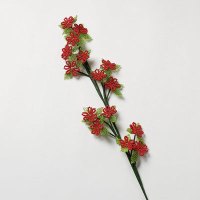  Hapur Flower Beadwork Stick by Aagaz 