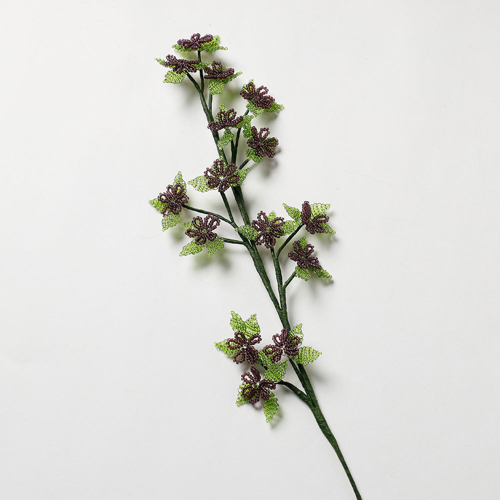  Hapur Flower Beadwork Stick by Aagaz 