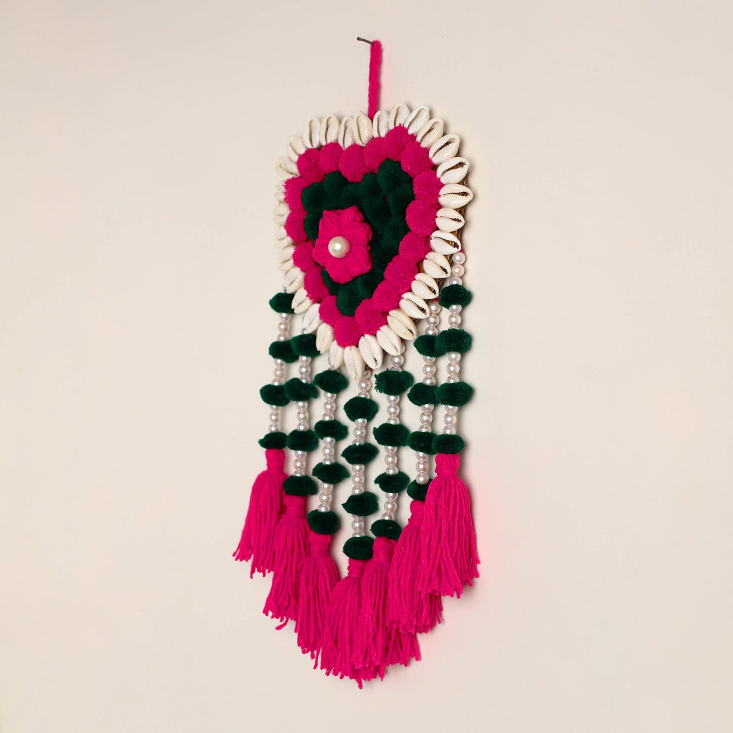  Ganesha- Handmade Wool Wall Hanging 