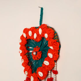  Ganesha- Handmade Wool Wall Hanging 