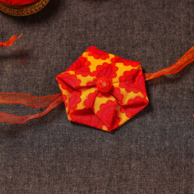  Hexagon Flower - Handmade Blue Mango Rakhi 