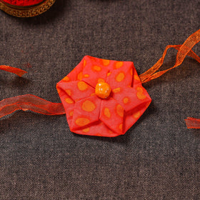  Hexagon Flower - Handmade Blue Mango Rakhi 