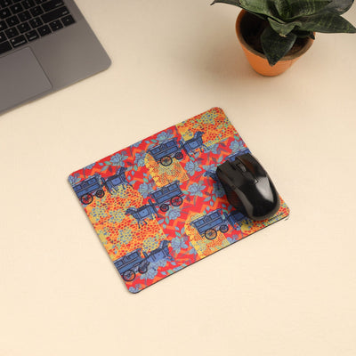 Horse Cart Design Cool Mouse Pad